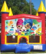 Shimmer and shine bounce house Shimmer and shine bounce house