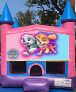 Girl paw patrol bounce house Girl paw patrol bounce house