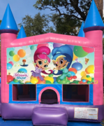 Shimmer and shine Princess bounce house Shimmer and shine Princess bounce house